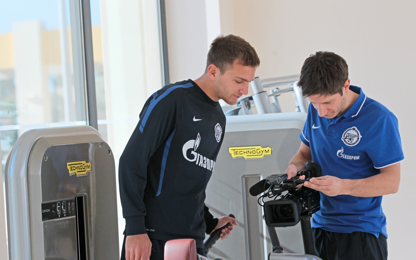 Третий сбор «Зенита» в Лагуше: занятия в тренажерном зале