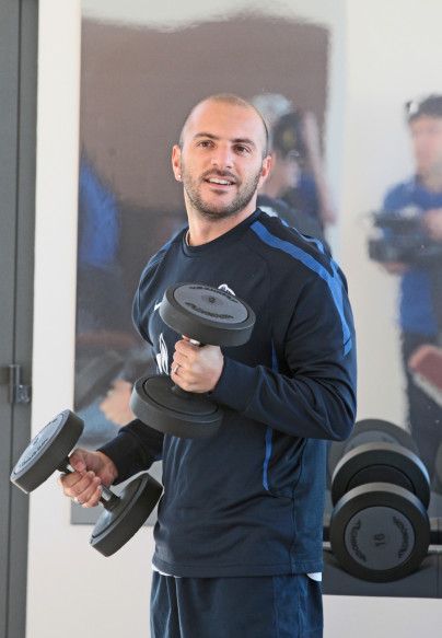 Третий сбор «Зенита» в Лагуше: занятия в тренажерном зале