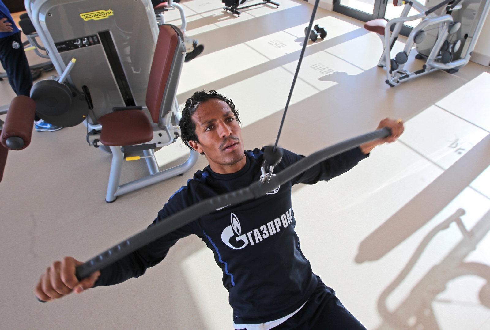 Третий сбор «Зенита» в Лагуше: занятия в тренажерном зале