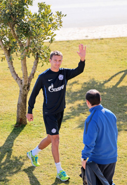 Третий сбор «Зенита» в Лагуше: занятия в тренажерном зале