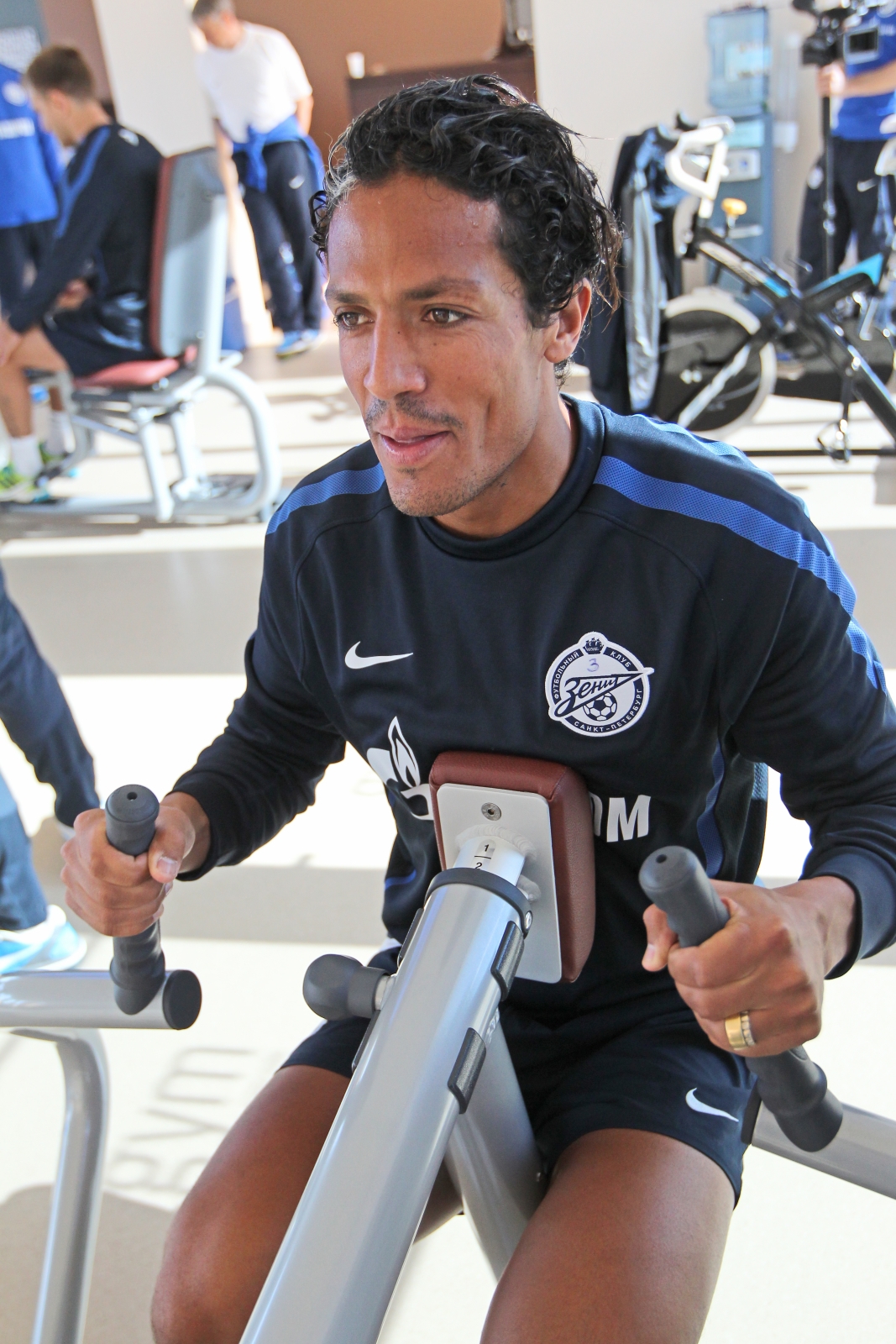 Третий сбор «Зенита» в Лагуше: занятия в тренажерном зале