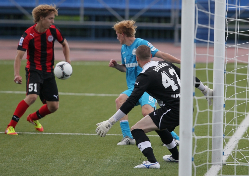 Первенство молодежных составов 2012/13, 1-й тур, «Зенит» — «Амкар»