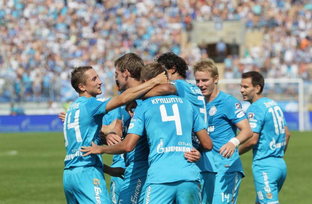 Матч 2-го тура СОГАЗ-Чемпионата России «Зенит» — «Динамо»