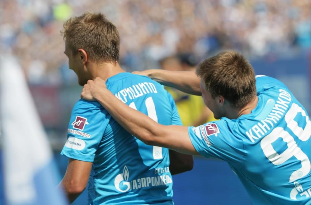 Матч 2-го тура СОГАЗ-Чемпионата России «Зенит» — «Динамо»