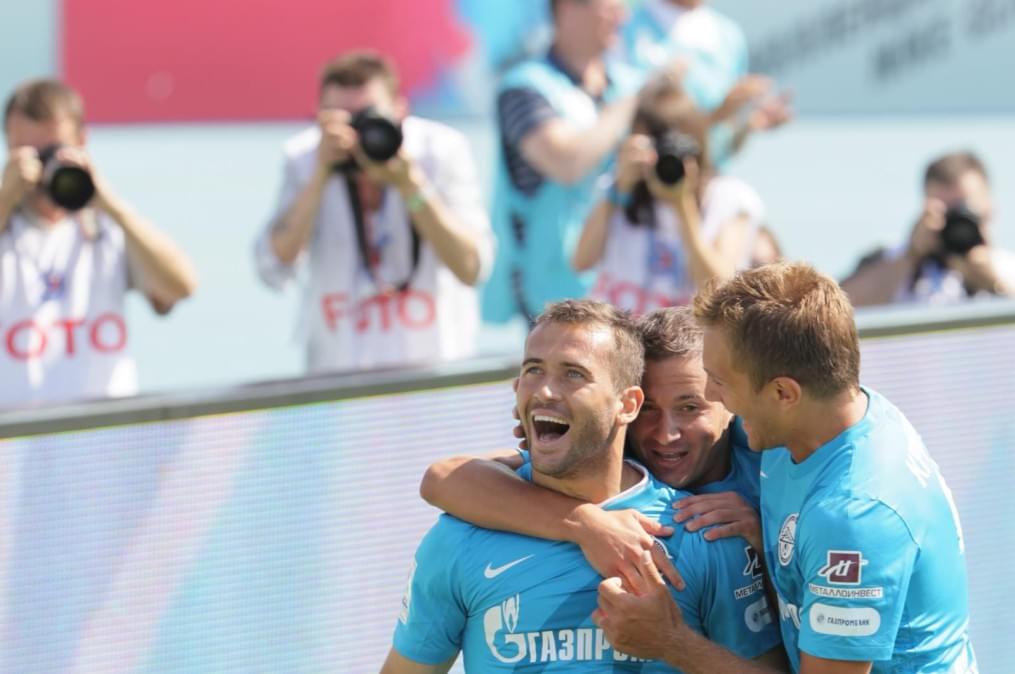 Матч 2-го тура СОГАЗ-Чемпионата России «Зенит» — «Динамо»