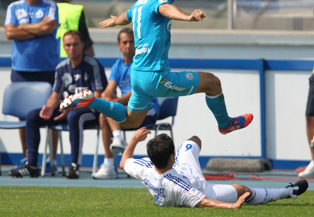 Матч 2-го тура СОГАЗ-Чемпионата России «Зенит» — «Динамо»