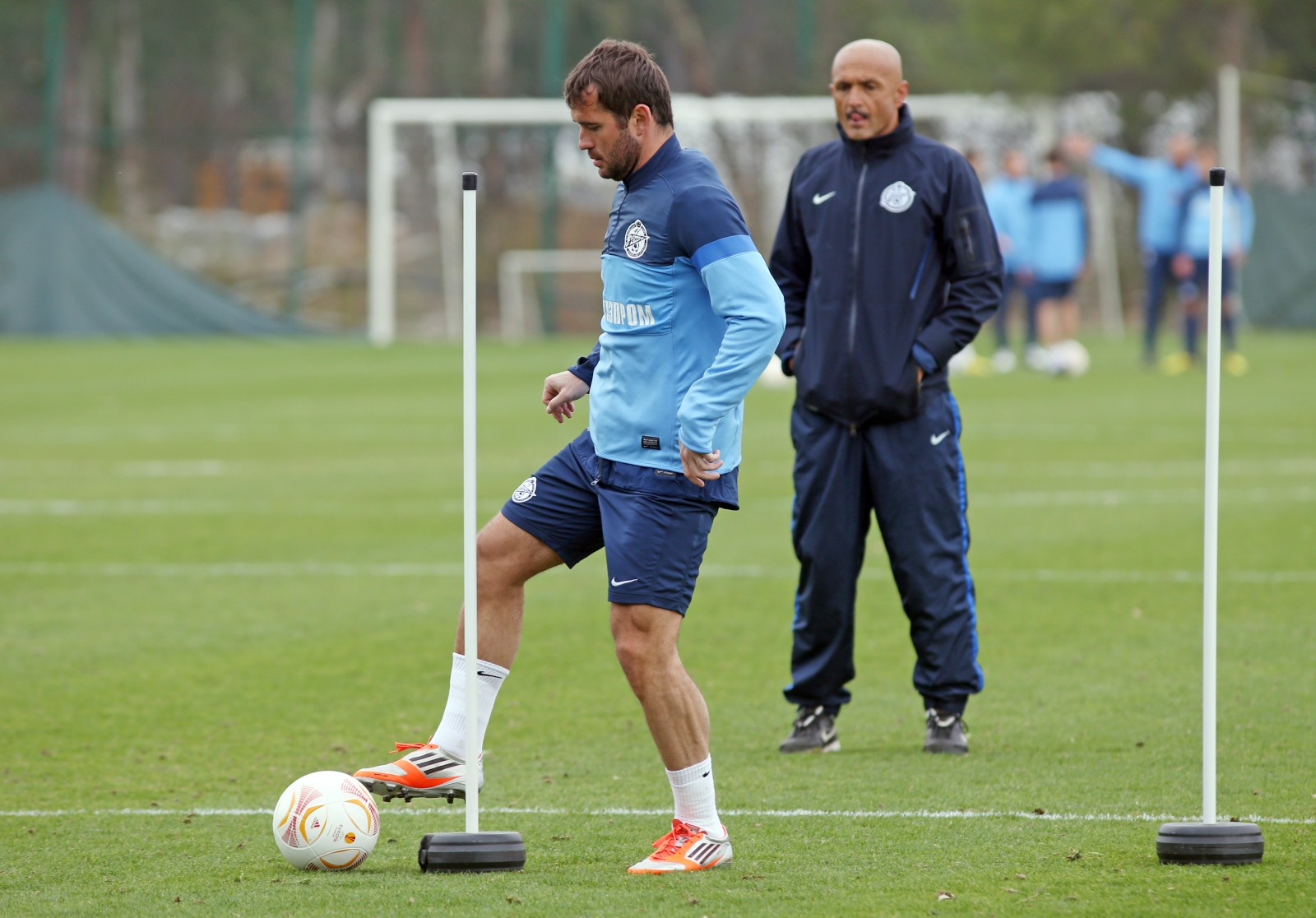 Сборы в Турции: 30 января, утренняя  тренировка