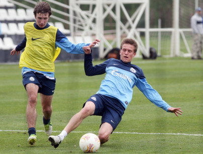 Сборы в Турции: 30 января, утренняя  тренировка