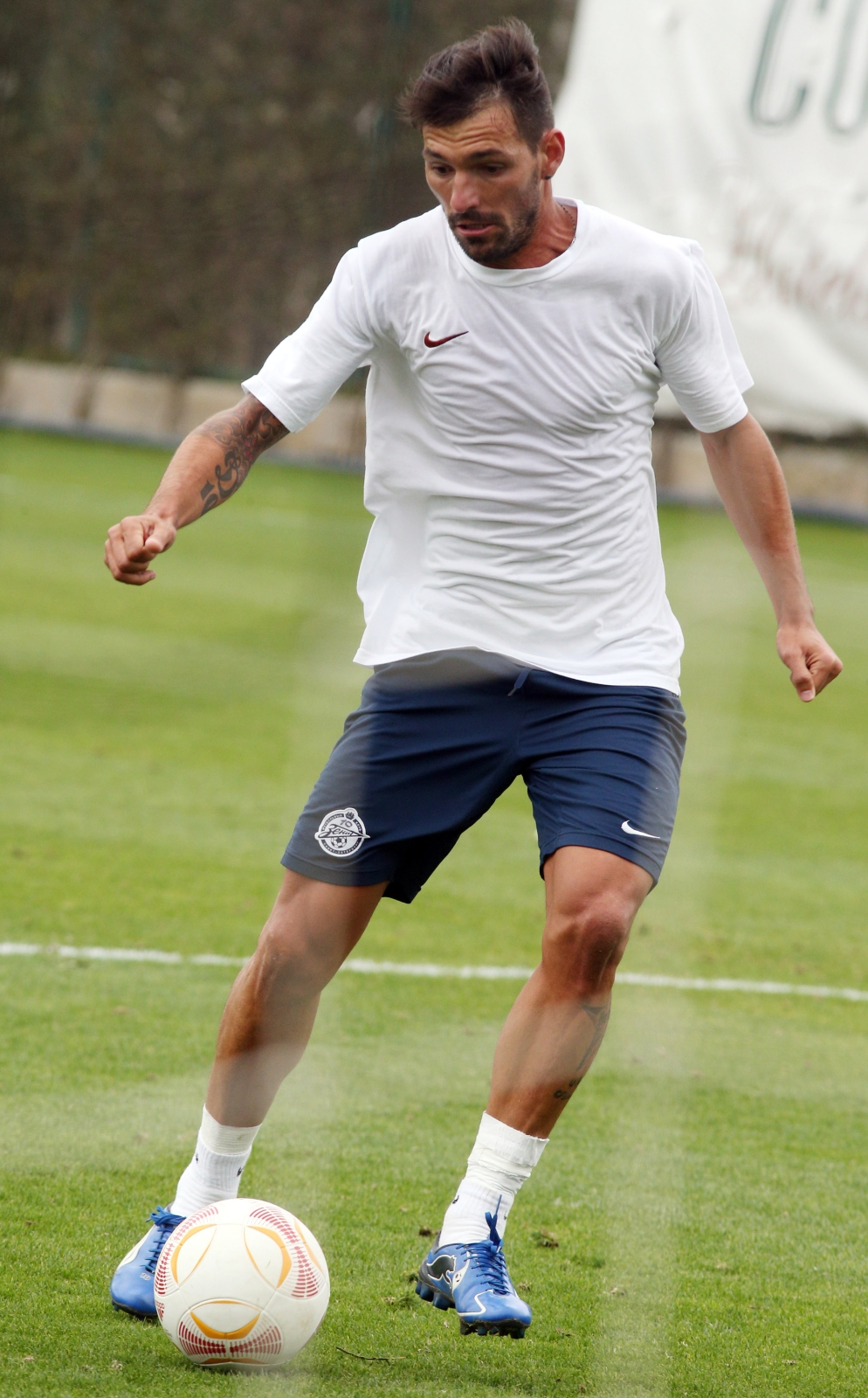 Сборы в Турции: 30 января, утренняя  тренировка