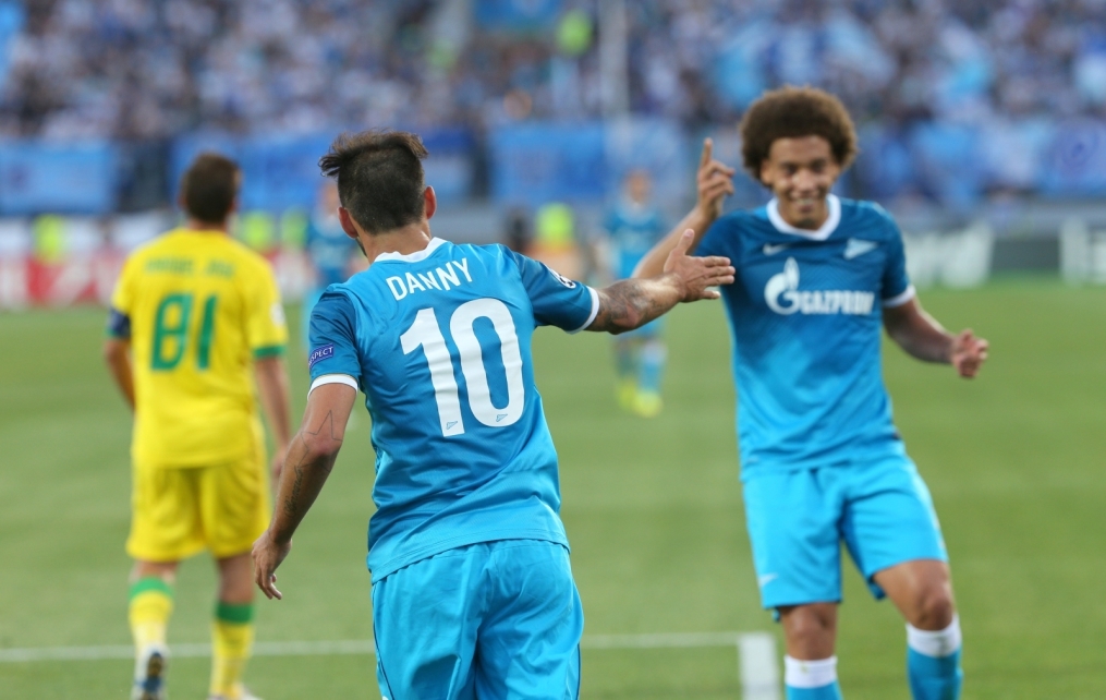 Лига чемпионов УЕФА 2013/2014, «Зенит» — «Пасуш де Феррейра».