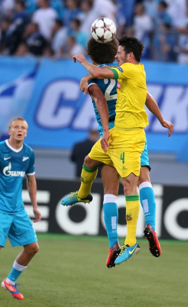Лига чемпионов УЕФА 2013/2014, «Зенит» — «Пасуш де Феррейра».