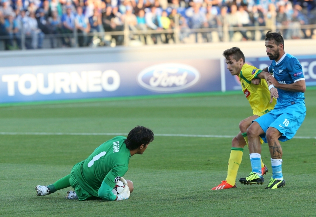 Лига чемпионов УЕФА 2013/2014, «Зенит» — «Пасуш де Феррейра».