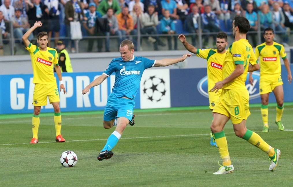 Лига чемпионов УЕФА 2013/2014, «Зенит» — «Пасуш де Феррейра».