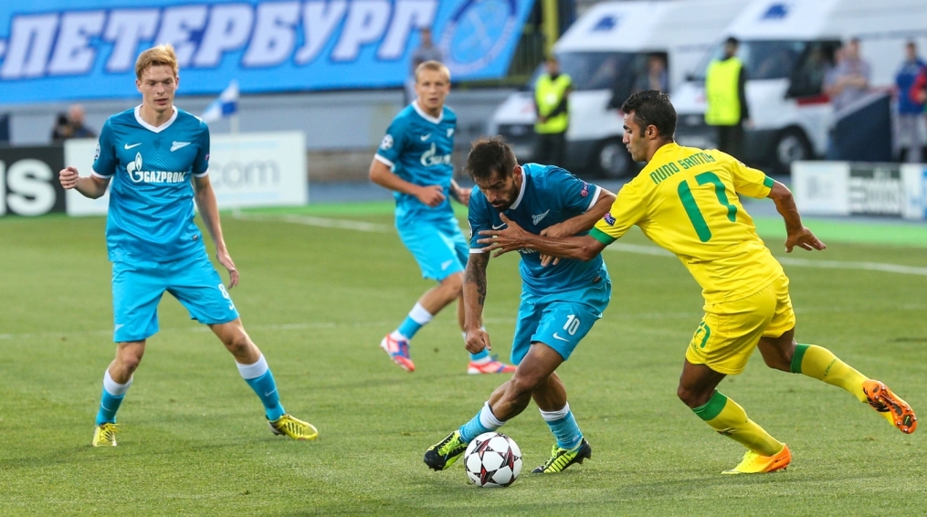 Лига чемпионов УЕФА 2013/2014, «Зенит» — «Пасуш де Феррейра».