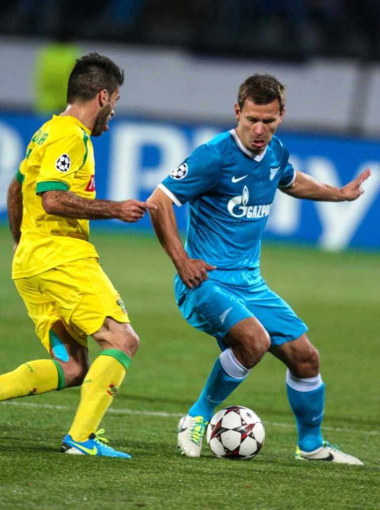 Лига чемпионов УЕФА 2013/2014, «Зенит» — «Пасуш де Феррейра».