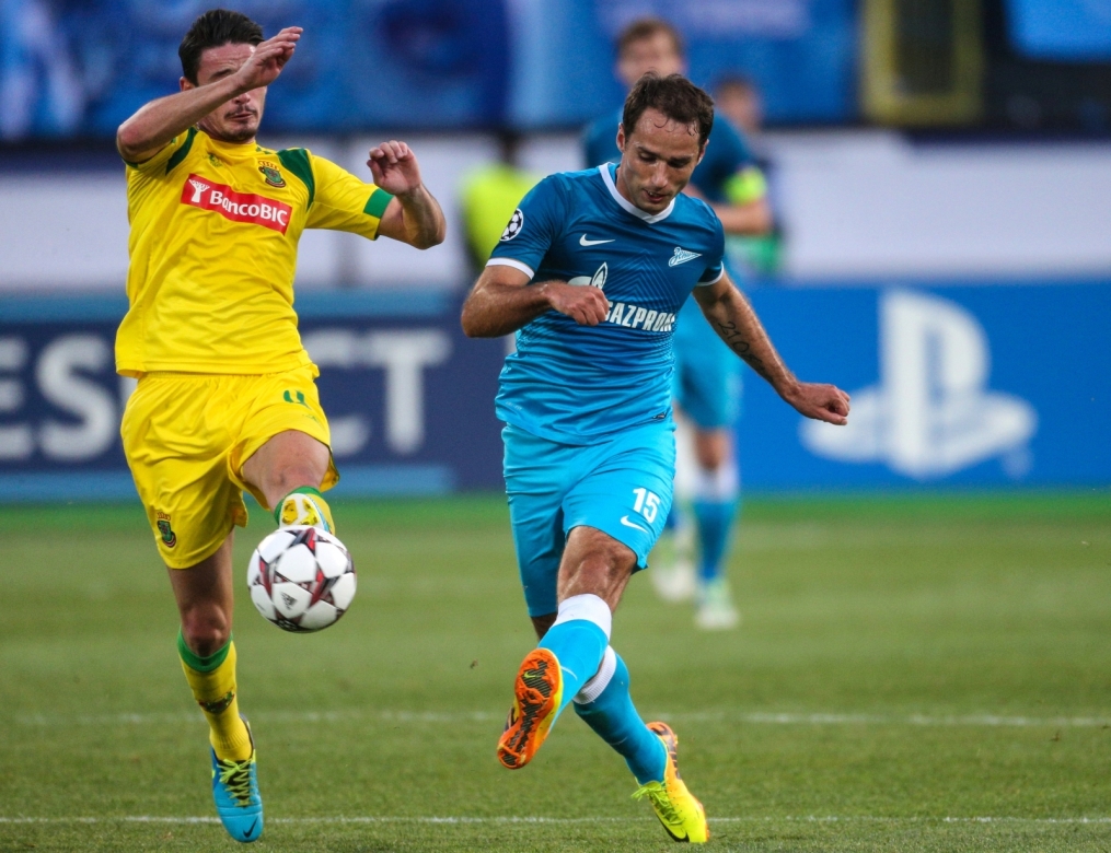 Лига чемпионов УЕФА 2013/2014, «Зенит» — «Пасуш де Феррейра».