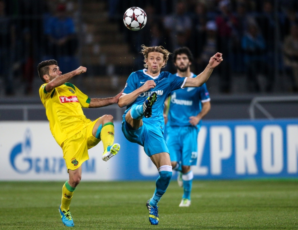 Лига чемпионов УЕФА 2013/2014, «Зенит» — «Пасуш де Феррейра».