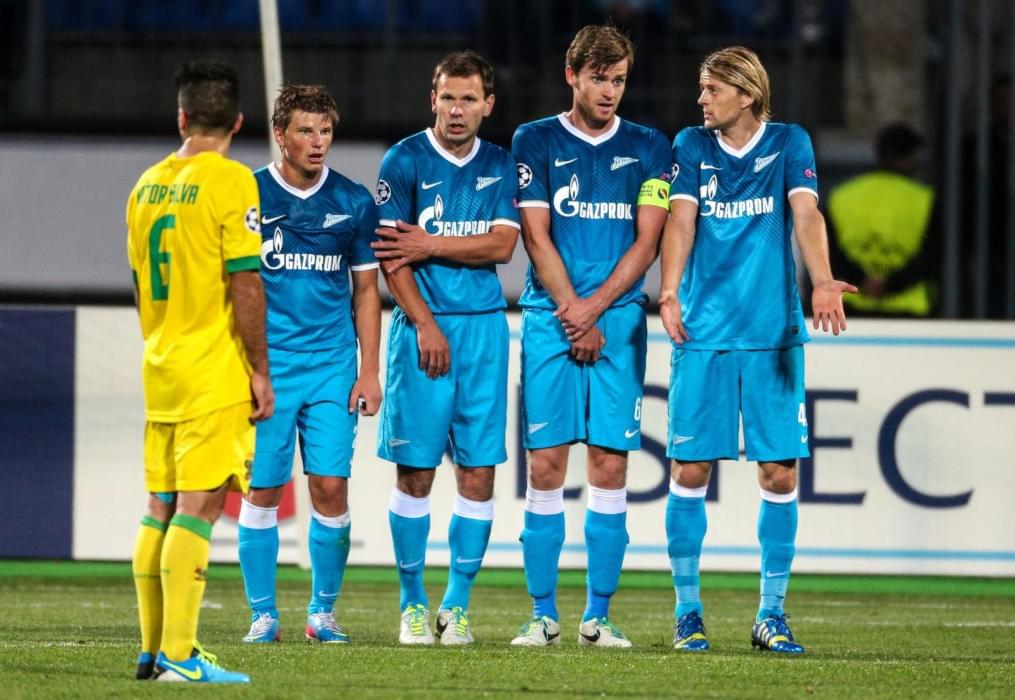 Лига чемпионов УЕФА 2013/2014, «Зенит» — «Пасуш де Феррейра».