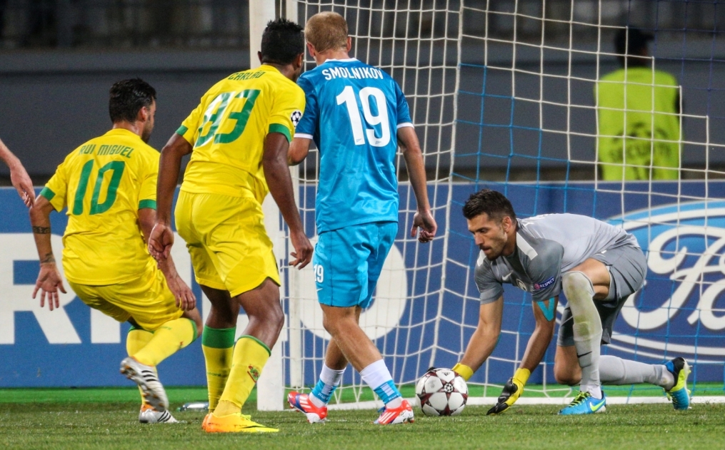 Лига чемпионов УЕФА 2013/2014, «Зенит» — «Пасуш де Феррейра».