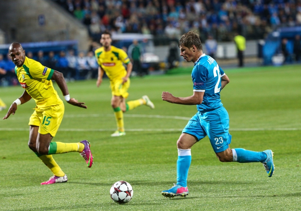 Лига чемпионов УЕФА 2013/2014, «Зенит» — «Пасуш де Феррейра».