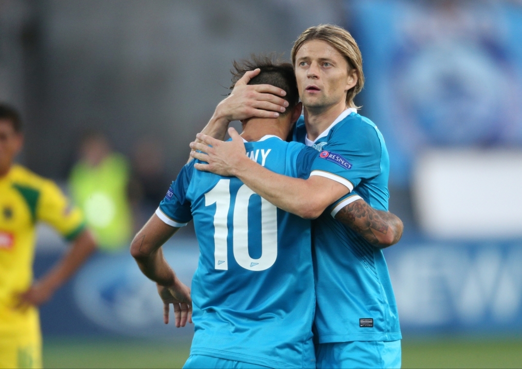 Лига чемпионов УЕФА 2013/2014, «Зенит» — «Пасуш де Феррейра».