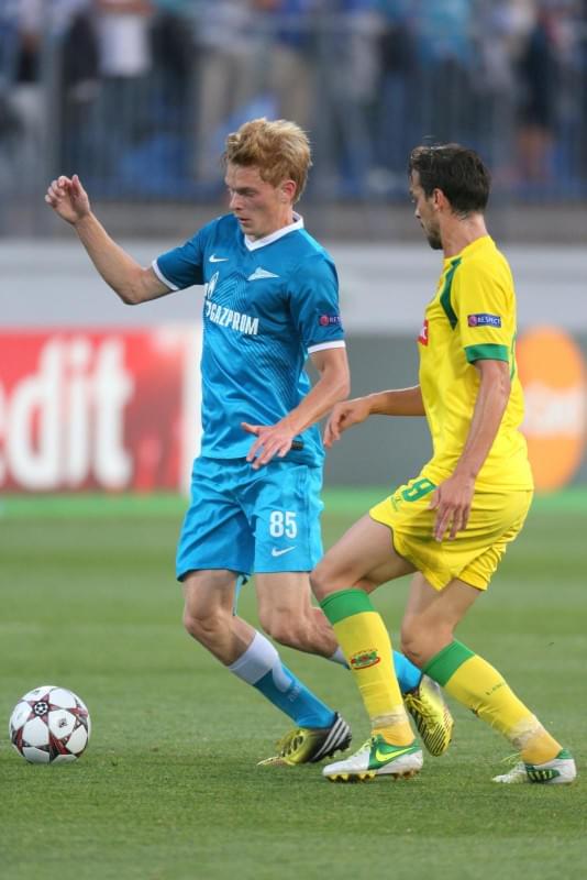 Лига чемпионов УЕФА 2013/2014, «Зенит» — «Пасуш де Феррейра».