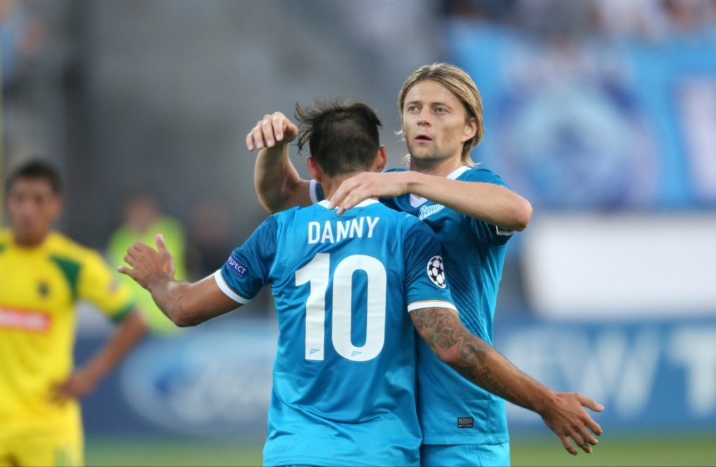 Лига чемпионов УЕФА 2013/2014, «Зенит» — «Пасуш де Феррейра».