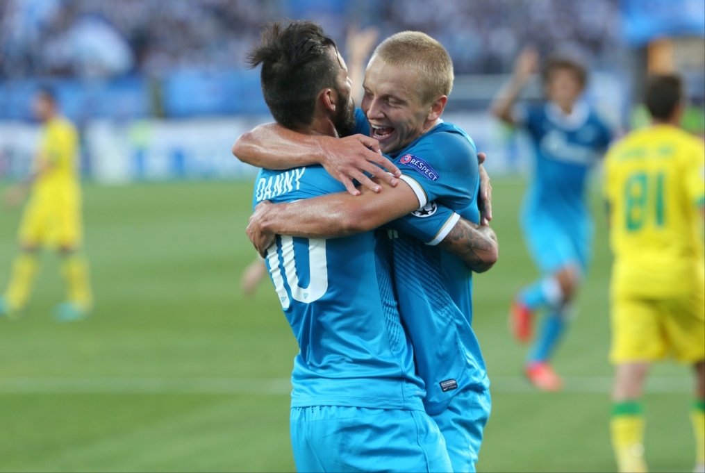 Лига чемпионов УЕФА 2013/2014, «Зенит» — «Пасуш де Феррейра».