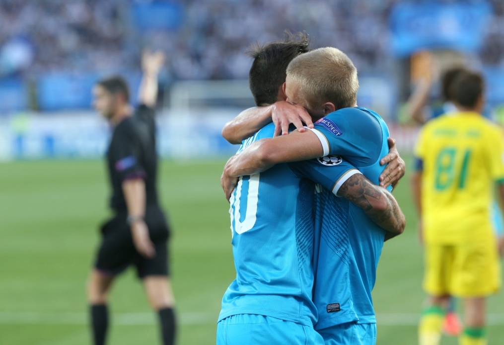 Лига чемпионов УЕФА 2013/2014, «Зенит» — «Пасуш де Феррейра».