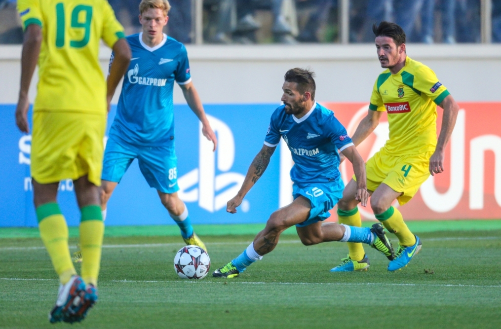 Лига чемпионов УЕФА 2013/2014, «Зенит» — «Пасуш де Феррейра».