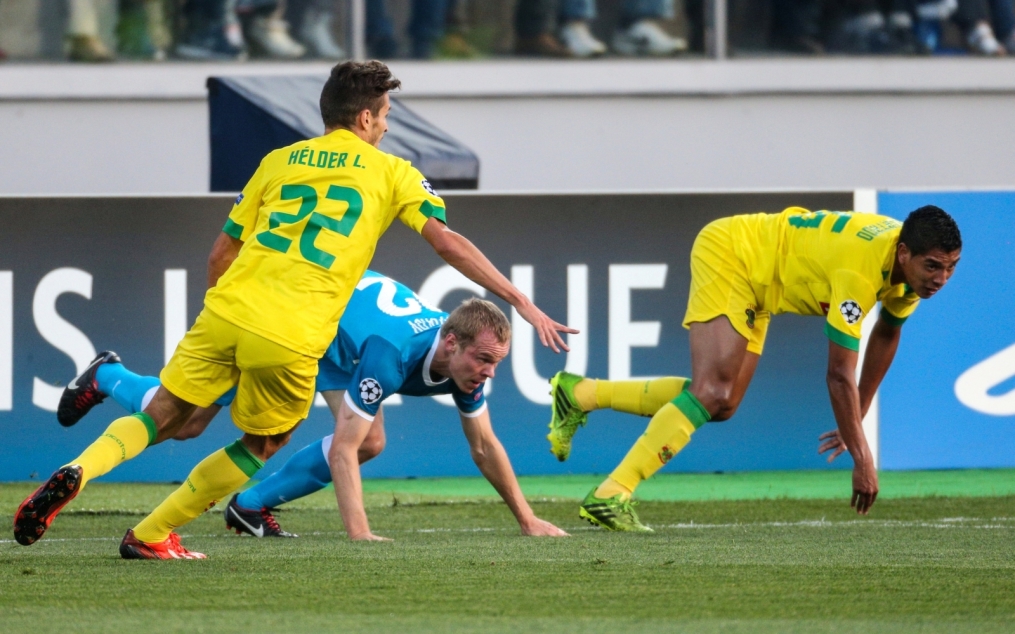 Лига чемпионов УЕФА 2013/2014, «Зенит» — «Пасуш де Феррейра».