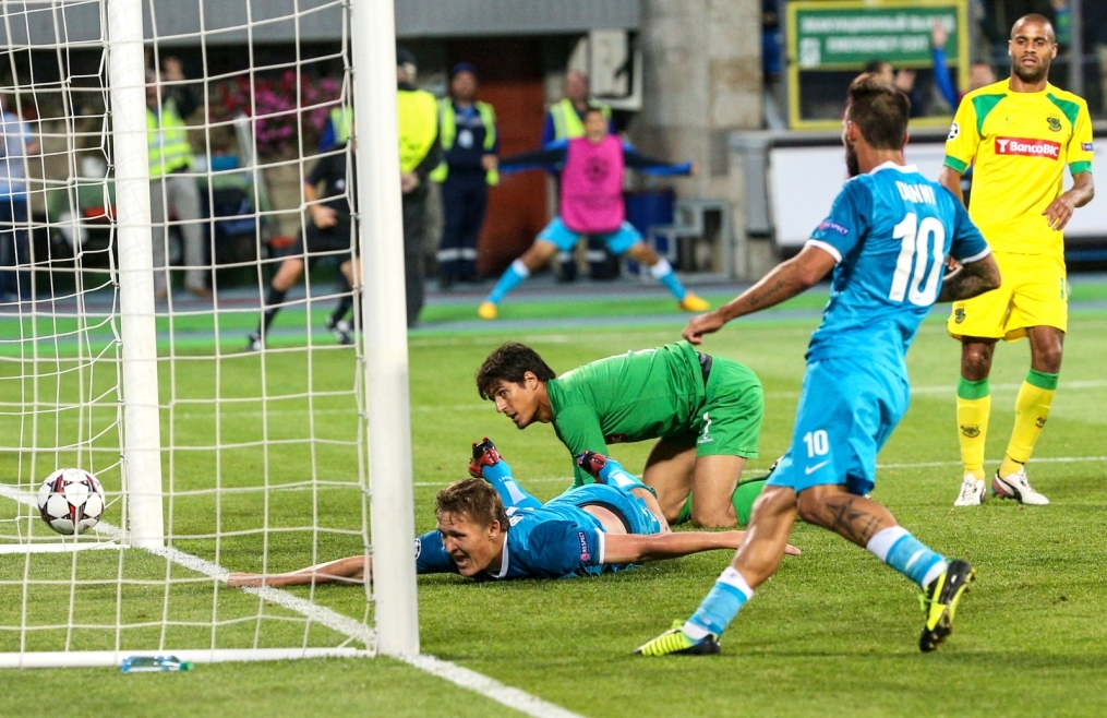 Лига чемпионов УЕФА 2013/2014, «Зенит» — «Пасуш де Феррейра».