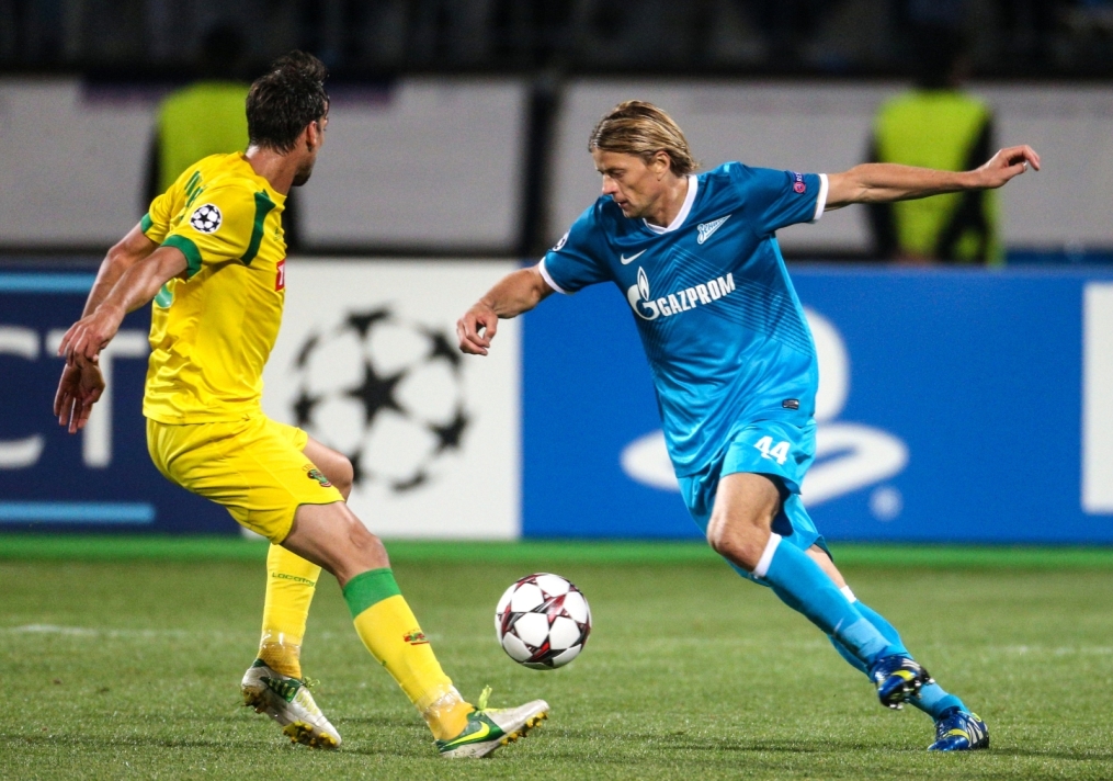 Лига чемпионов УЕФА 2013/2014, «Зенит» — «Пасуш де Феррейра».