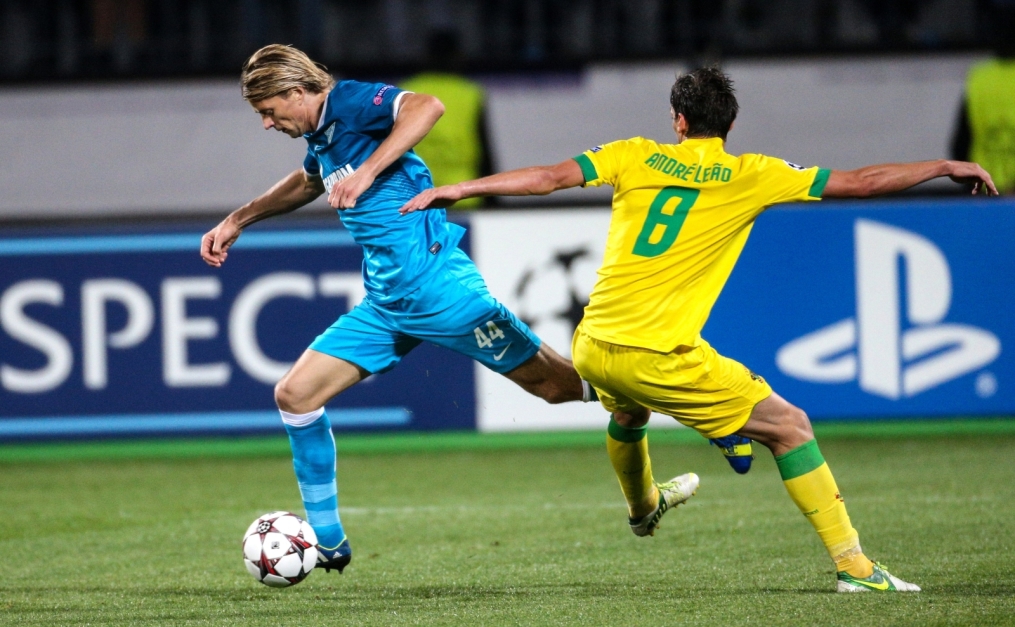 Лига чемпионов УЕФА 2013/2014, «Зенит» — «Пасуш де Феррейра».