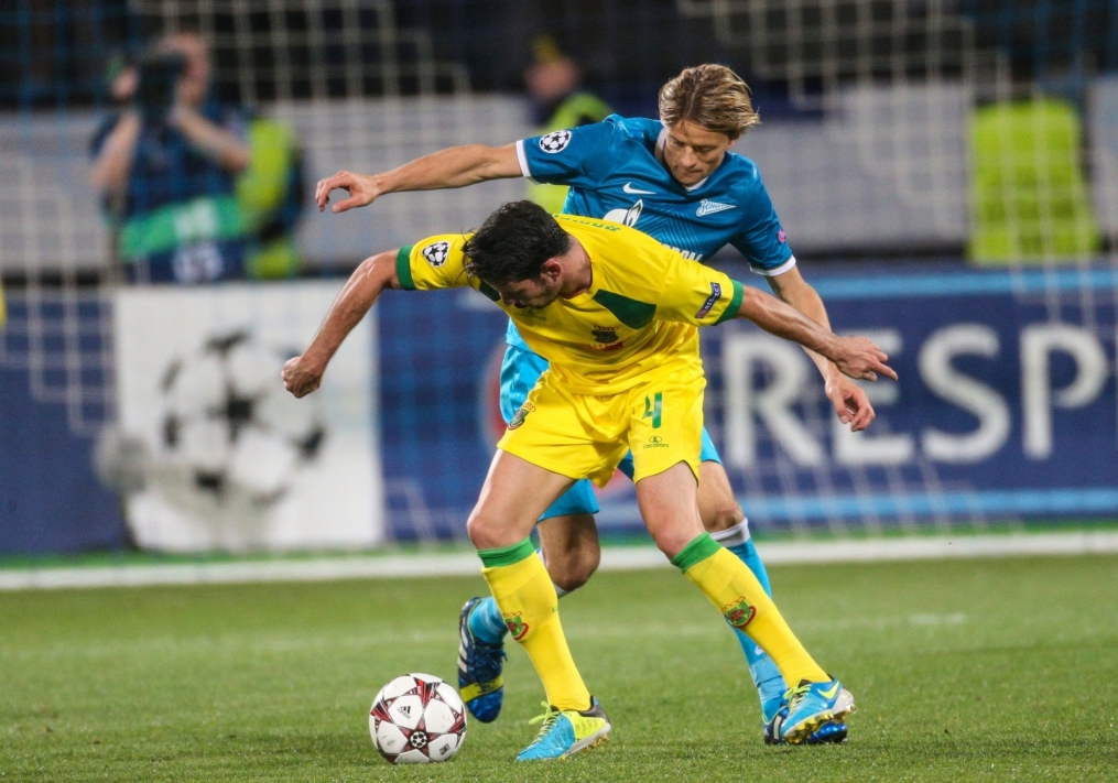 Лига чемпионов УЕФА 2013/2014, «Зенит» — «Пасуш де Феррейра».