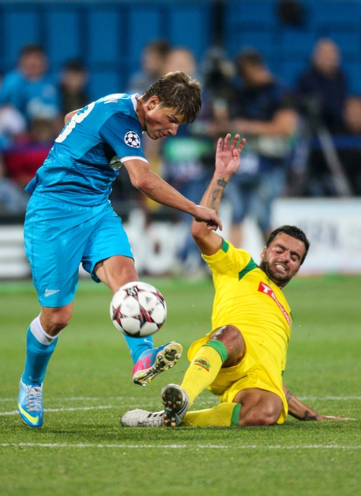 Лига чемпионов УЕФА 2013/2014, «Зенит» — «Пасуш де Феррейра».