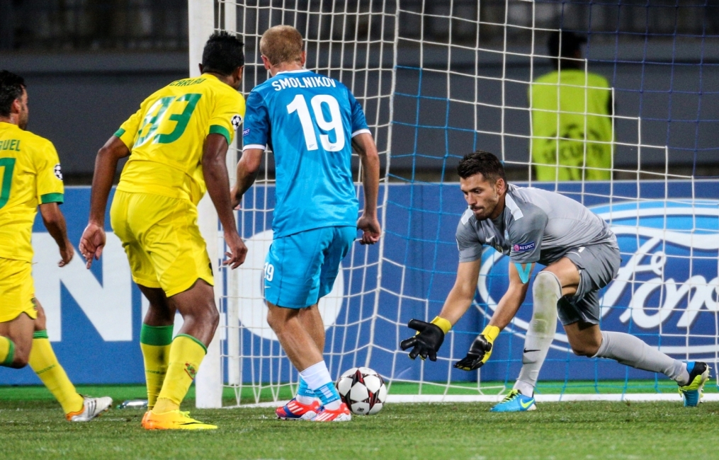 Лига чемпионов УЕФА 2013/2014, «Зенит» — «Пасуш де Феррейра».