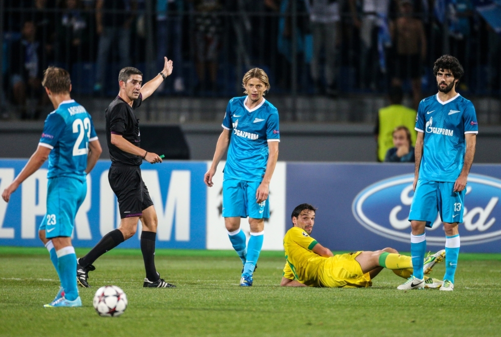 Лига чемпионов УЕФА 2013/2014, «Зенит» — «Пасуш де Феррейра».