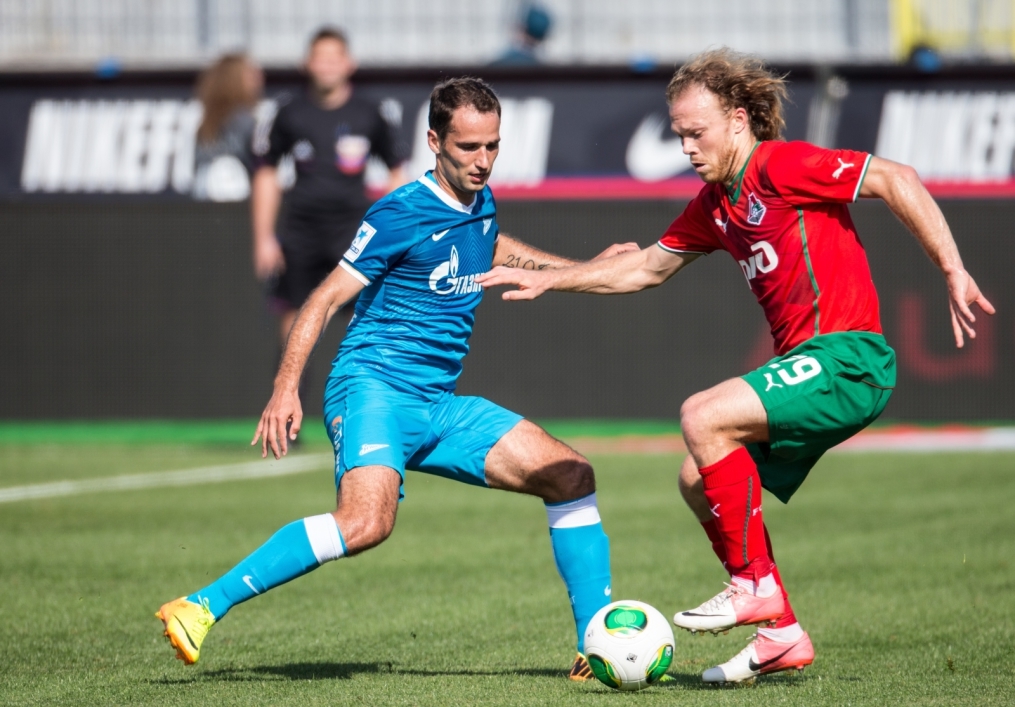 СОГАЗ-Чемпионат России 2013/2014, матч «Зенит» — «Локомотив»