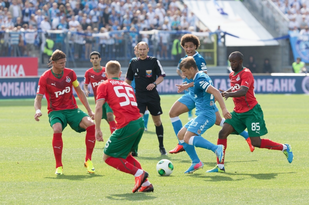 СОГАЗ-Чемпионат России 2013/2014, матч «Зенит» — «Локомотив»