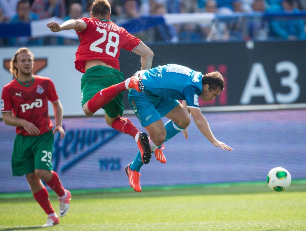 СОГАЗ-Чемпионат России 2013/2014, матч «Зенит» — «Локомотив»