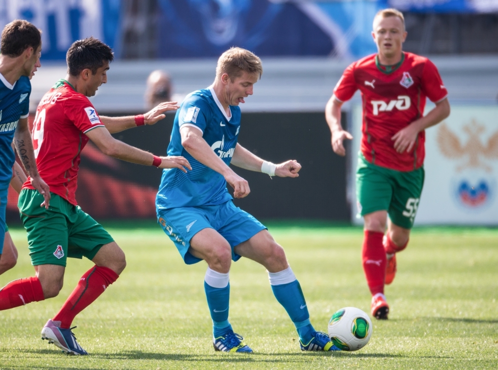 СОГАЗ-Чемпионат России 2013/2014, матч «Зенит» — «Локомотив»