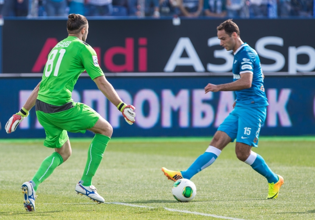 СОГАЗ-Чемпионат России 2013/2014, матч «Зенит» — «Локомотив»