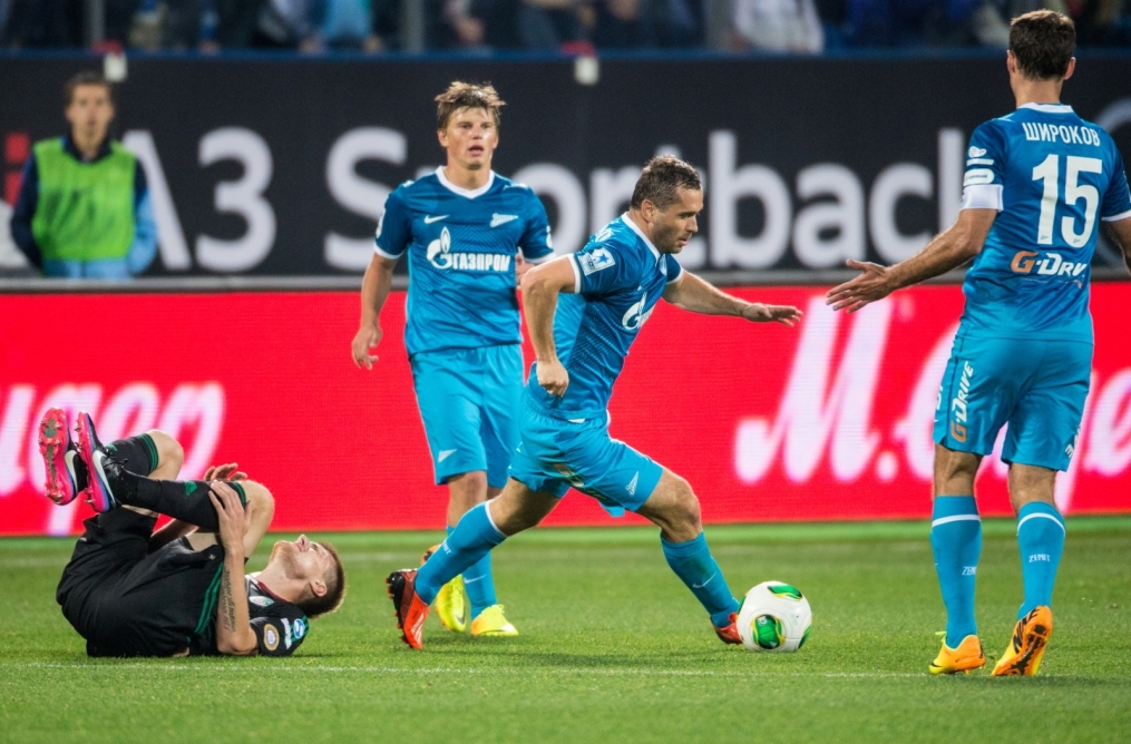 Матч 8-го тура СОГАЗ-Чемпионата России «Зенит» — «Терек»