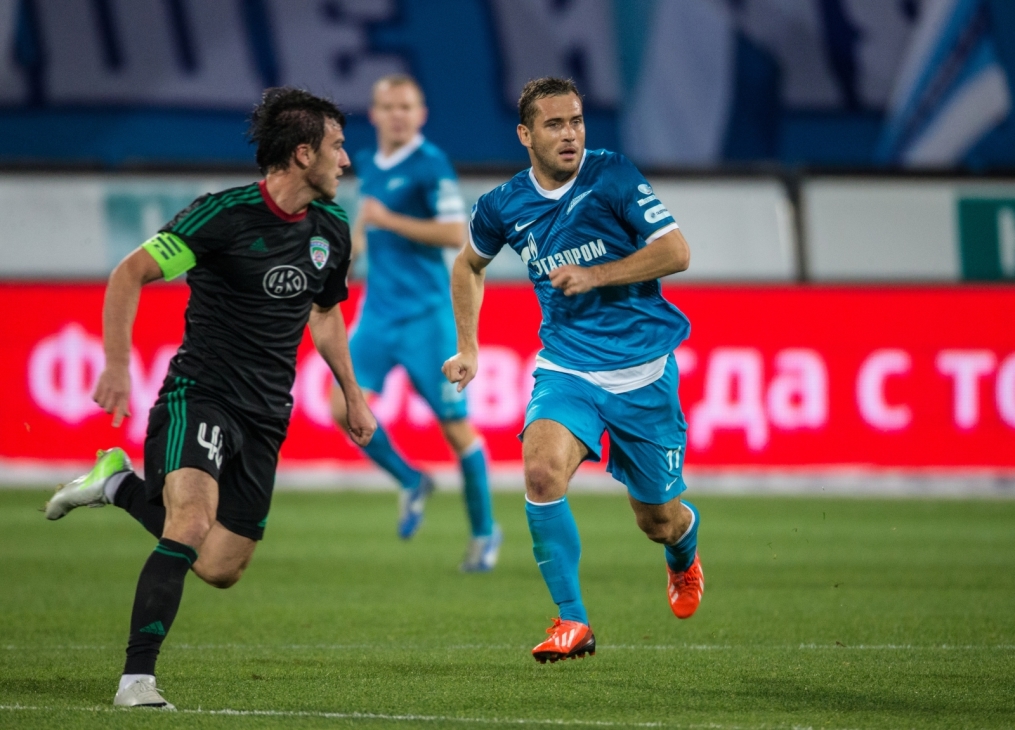 Матч 8-го тура СОГАЗ-Чемпионата России «Зенит» — «Терек»