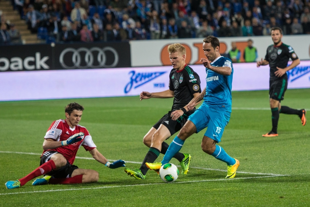 Матч 8-го тура СОГАЗ-Чемпионата России «Зенит» — «Терек»