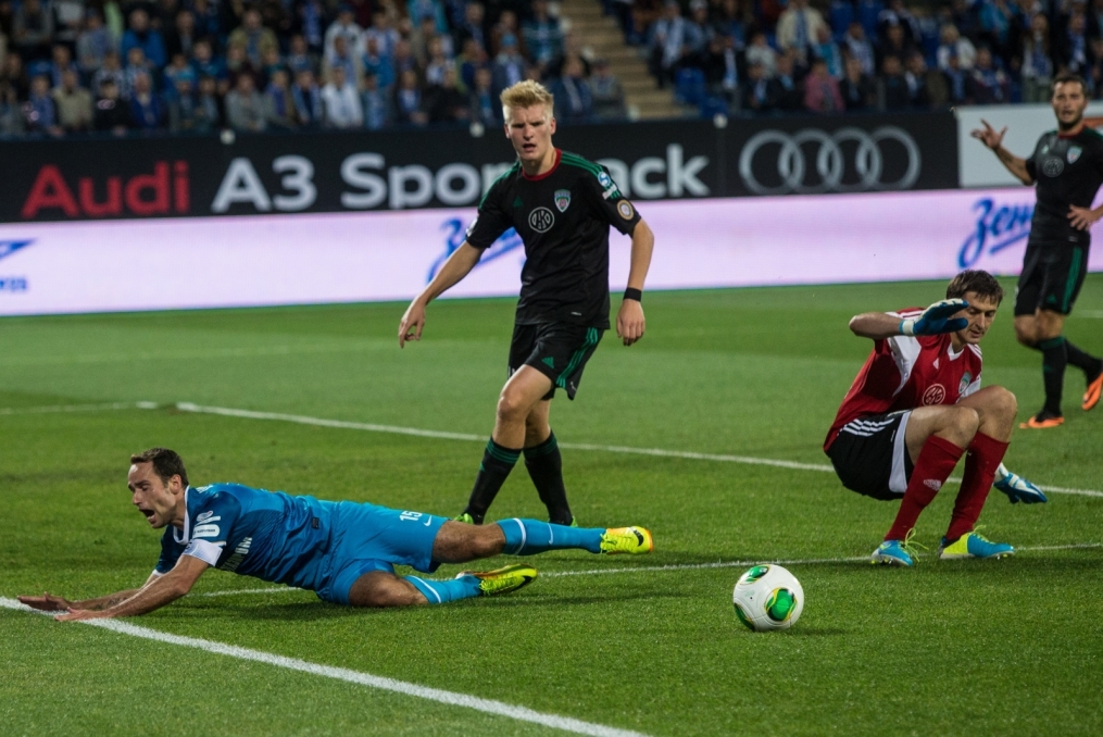 Матч 8-го тура СОГАЗ-Чемпионата России «Зенит» — «Терек»