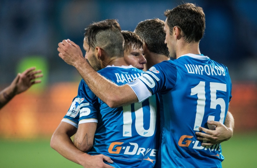 Матч 8-го тура СОГАЗ-Чемпионата России «Зенит» — «Терек»