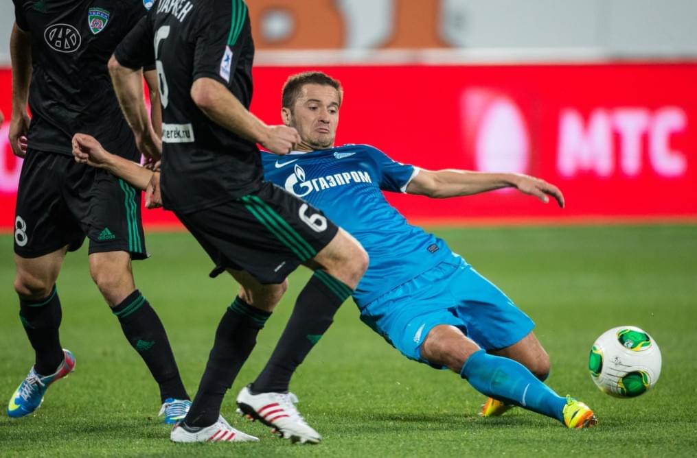 Матч 8-го тура СОГАЗ-Чемпионата России «Зенит» — «Терек»