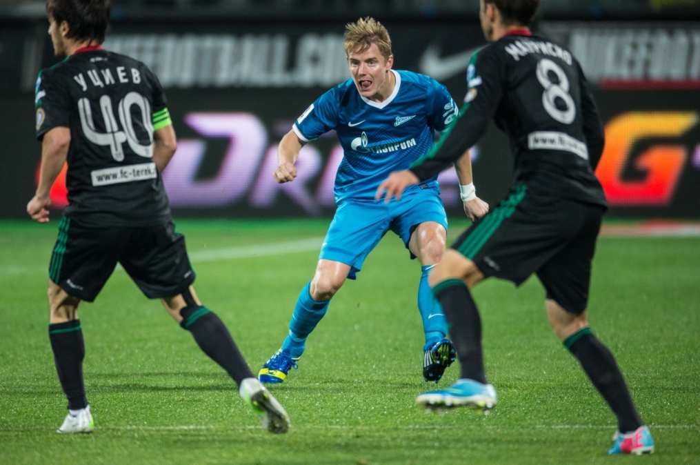 Матч 8-го тура СОГАЗ-Чемпионата России «Зенит» — «Терек»